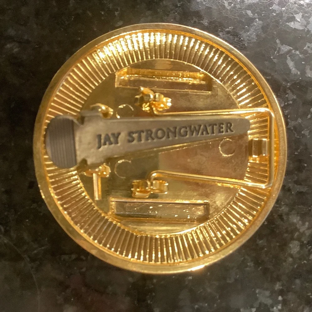 Jay Strongwater Miniature Green Neiman Marcus Commemorative Frame w/Stand/Clip